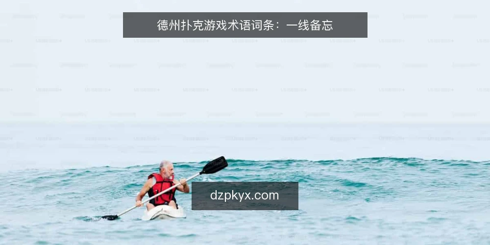 德州扑克游戏术语词条：一线备忘 — 信号：翻前加注与范围感知 配图